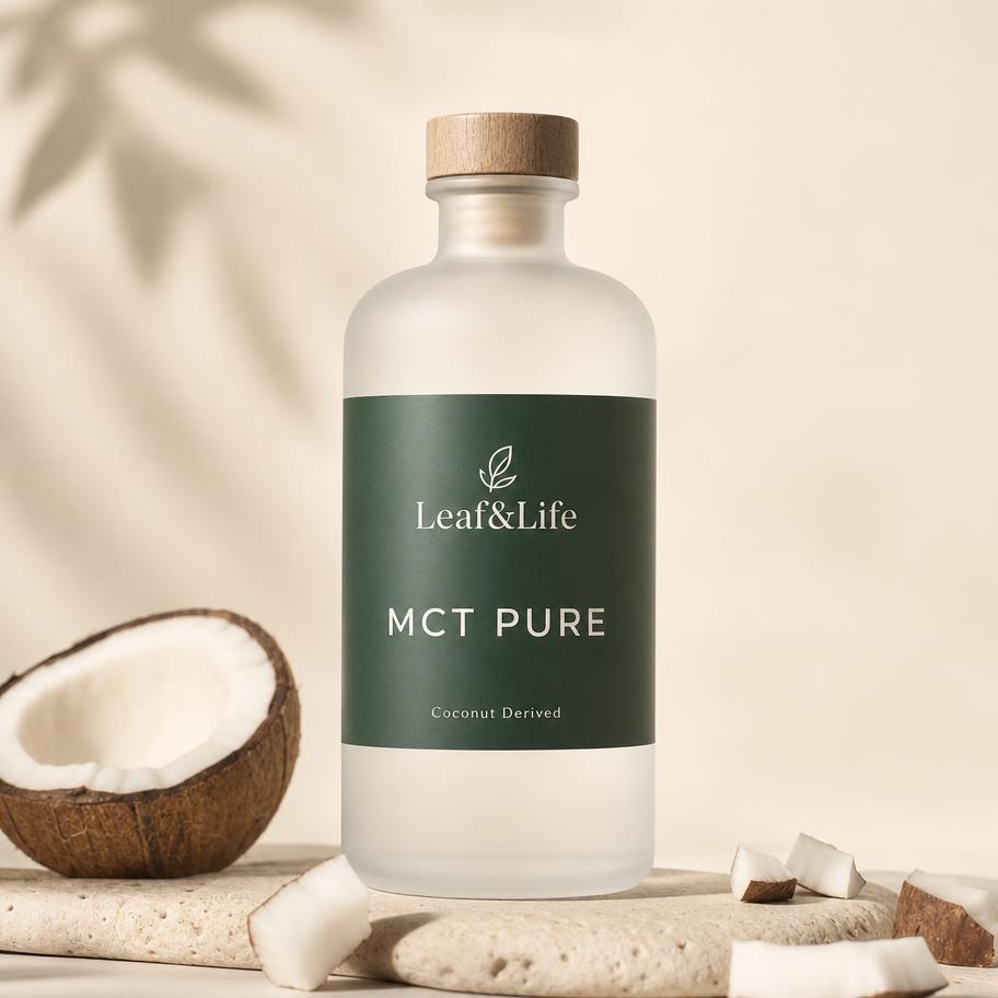 MCT Pure — C8-rich coconut MCT for steady, clean-burning energy.